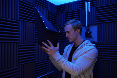 Gareth Pugh and Inition Monolith virtual reality installation at Selfridges