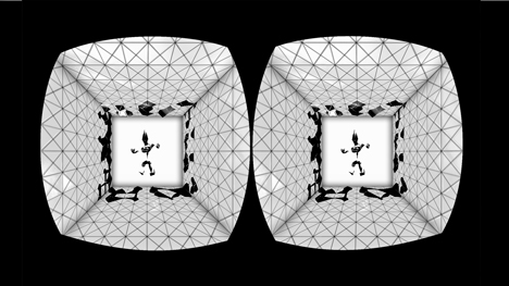 Gareth Pugh and Inition Monolith virtual reality installation at Selfridges