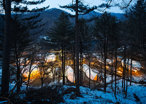 Glamping in Korea by ArchiWorkshop