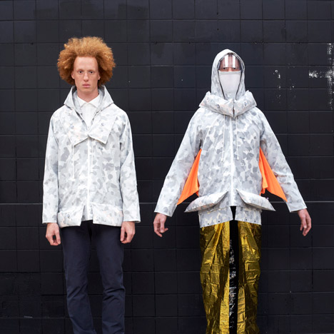 Jacket to help prepare for the end of the world by Marie-Elsa Batteux Flahault
