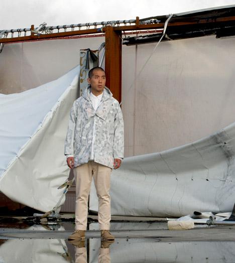 Jacket to help prepare for the end of the world by Marie-Elsa Batteux Flahault