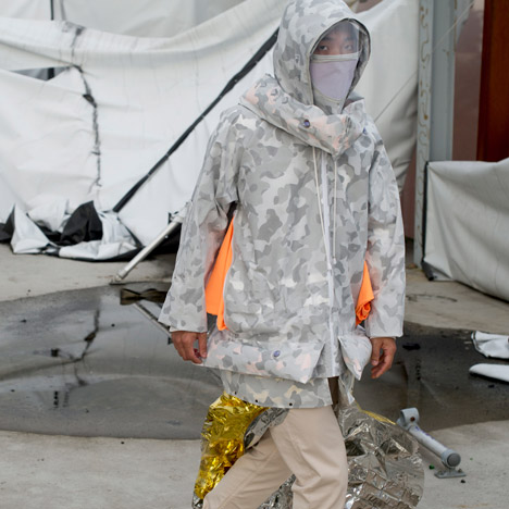 Jacket to help prepare for the end of the world by Marie-Elsa Batteux Flahault