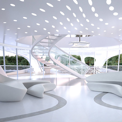 Jazz Unique Circle Superyacht by Zaha Hadid for Blohm and Voss