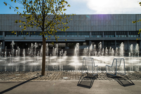 Krymskaya Embankment Moscow park by Wowhaus