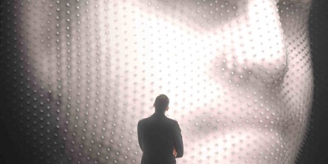 Asif Khan designs a “Mount Rushmore of the digital age” for the Sochi Winter Olympics