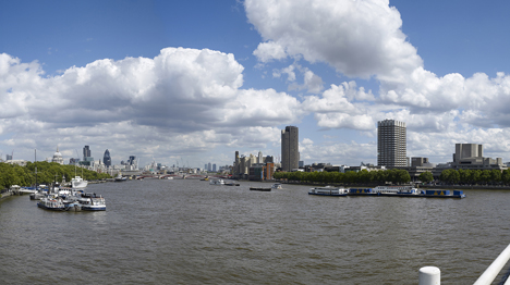 Photo-realistic renderings by Hayes Davidson imagine London's skyline in 20 years time