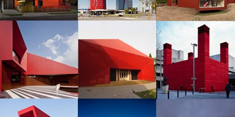 New Pinterest Board: red buildings