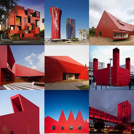 New Pinterest Board: red buildings