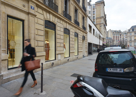 OMA Maison Ullens flagship store interior Paris