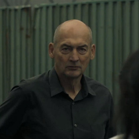 Rem Koolhaas at CCTV Headquarters in Beijing from Rem documentary by Tomas Koolhaas