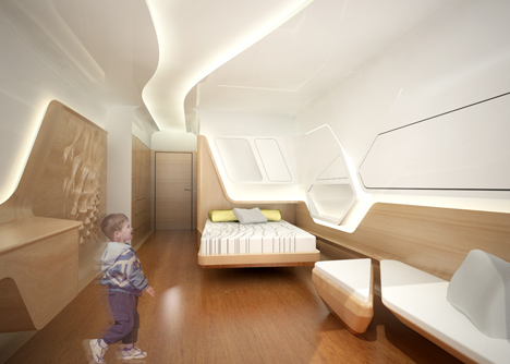 Zaha Hadid designs apartment for Ronald McDonald charity house