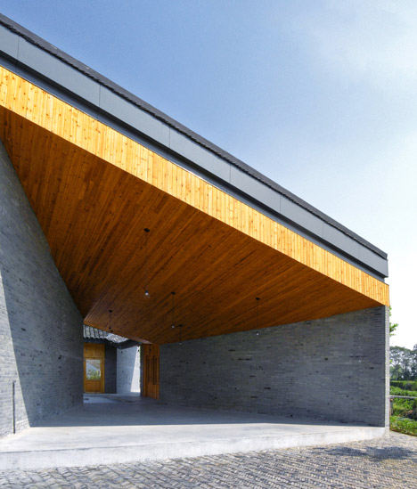 Six-sided community centre in Shanghai by Scenic Architecture Office