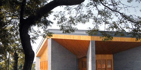 Six-sided community centre in Shanghai by Scenic Architecture Office