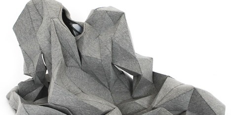 Sweatshirt that appears to melt by The T-Shirt Issue