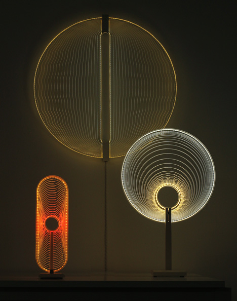 Thanks for the Sun colour-changing lamps by Arnout Meijer