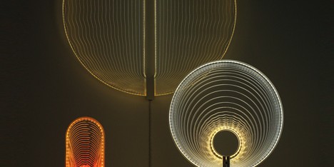 Thanks for the Sun colour-changing lamps by Arnout Meijer