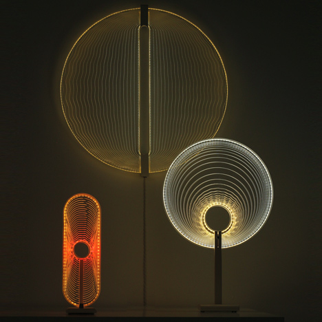 Thanks for the Sun colour-changing lamps by Arnout Meijer