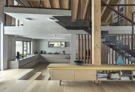 House in the Alps by Mostlikely based on an agricultural barn