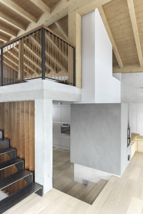 House in the Alps by Mostlikely based on an agricultural barn