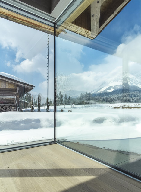 House in the Alps by Mostlikely based on an agricultural barn