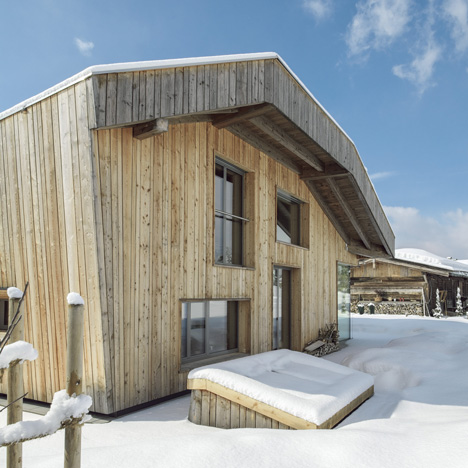 House in the Alps by Mostlikely based on an agricultural barn
