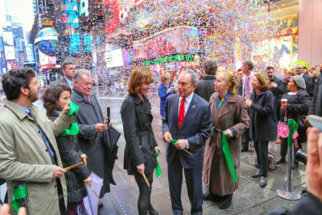 Snøhetta completes phase one of Times Square transformation