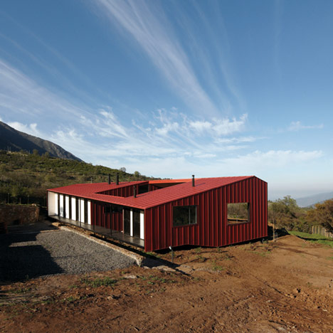 WA House by MAPA references colonial-style Chilean residences