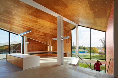 Studio Gang's Chicago boathouse designed to echo the rhythms of rowing