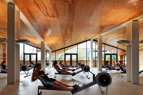 Studio Gang's Chicago boathouse designed to echo the rhythms of rowing