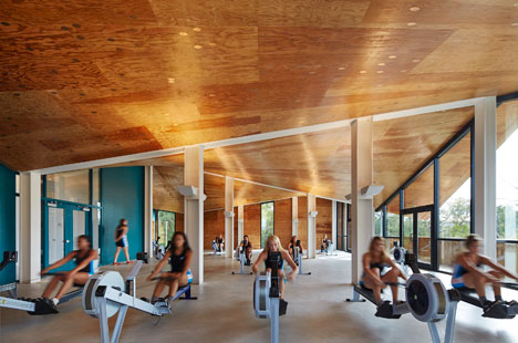 Studio Gang's Chicago boathouse designed to echo the rhythms of rowing