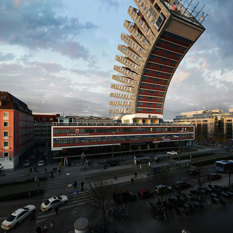 Photographer Victor Enrich turns a Munich hotel upside down and inside out