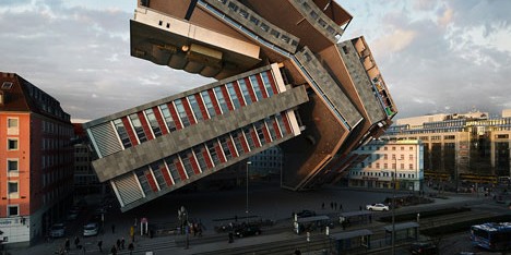Photographer Victor Enrich turns a Munich hotel upside down and inside out