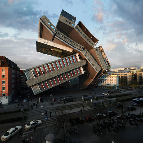 Photographer Victor Enrich turns a Munich hotel upside down and inside out