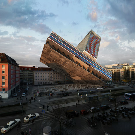 Photographer Victor Enrich turns a Munich hotel upside down and inside out