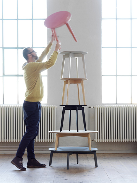 Note Design Studio designs side tables for Fogia