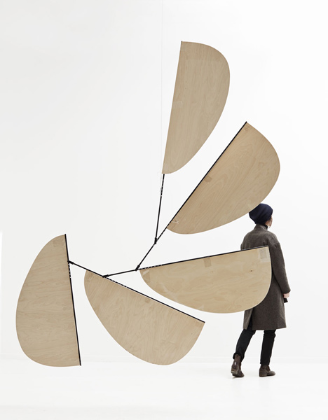 Balance installation by GamFratesi