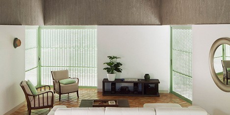 Concrete house by Langarita-Navarro photographed as a crime scene