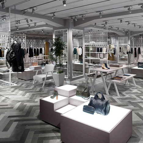 Compolux at Seibu department store Tokyo by Nendo