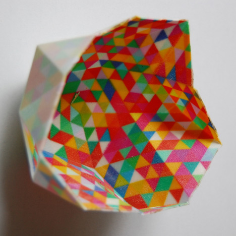 3D-printed Dazzle lamps by Corneel Cannaerts conceal colourful interiors