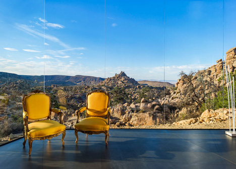 Oller & Pejic's Desert House designed to look "like a shadow"