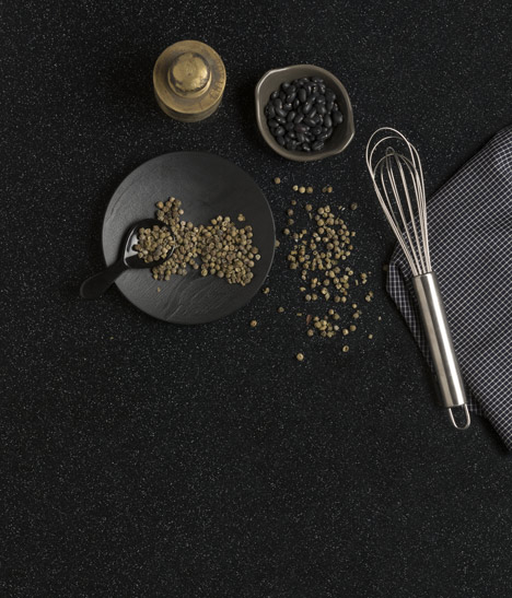 DuPont Corian develops dark colours for solid-surface material