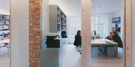 Edwardian townhouse renovation by Studio Octopi features windows in the floors