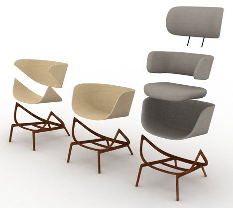 Elysia chair by Luca Nichetto for De La Espada