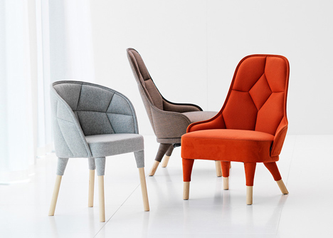 Emily chair by Farg and Blanche for Garsnas