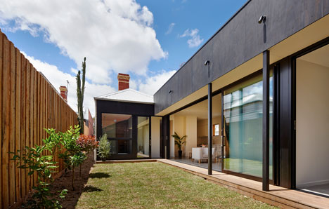 Engawa House in Melbourne by BLOXAS adopts a traditional Japanese veranda