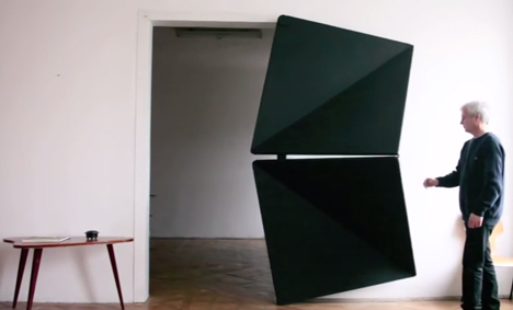Evolution Door reinvented with folding mechanism by Klemens Torggler