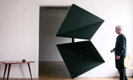 Evolution Door reinvented with folding mechanism by Klemens Torggler