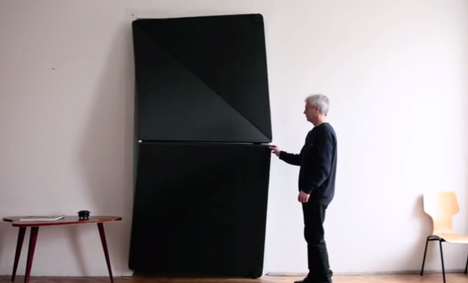 Evolution Door reinvented with folding mechanism by Klemens Torggler