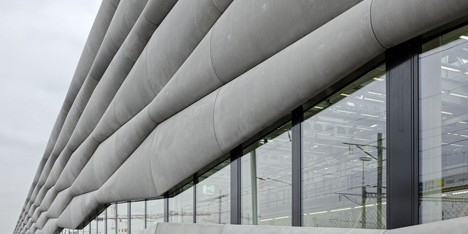 Extension of Railway Service Facility in Zurich-Herdern by EM2N Architects