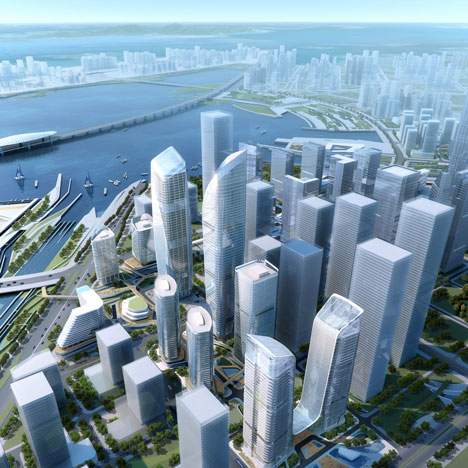 Farrells to masterplan two sites in Shenzhen’s Qianhai financial district